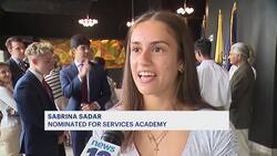 Students nominated to attend service academies honored in Newark News Clip