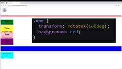 Modern Web Design with HTML5, CSS3, and JavaScript - Learning about Cascading Style Sheet (CSS) 3D Transforms and Applying CSS 3D Transforms Instructional Video