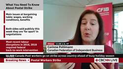 CFIB says businesses worried about cost, deliveries, cash flow amid postal strike News Clip