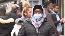 CLEAN : Covid-19: Paris suburb reacts as outdoor mask mandate returns News Clip