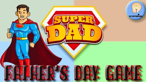 Father's Day Vocabulary Game | Brain Break | Hidden picture