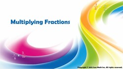 Multiplying Fractions (Example) Instructional Video
