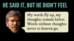 Hamlet 3.3 “Words Without Thoughts Never to Heaven Go” Instructional Video