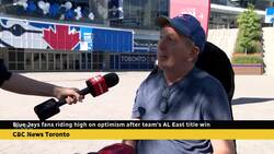 Jays fans react to team's American League East win News Clip