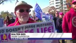 Pro-Trump protesters rally in Washington, DC to contest Biden win News Clip
