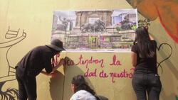 Mexican women protest violence via art News Clip