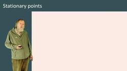 Stationary Points and Points of Inflection: Finding and Analyzing Instructional Video