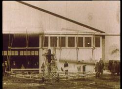 Early Flight Prototypes Stock Footage