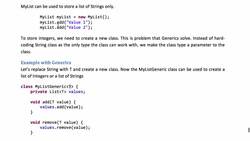 Java Interview Guide : 200+ Interview Questions and Answers - Generics Instructional Video