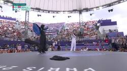 Olympic refugee breakdancer reveals 'Free Afghan Women' cape while competing at Paris 2024 Instructional Video