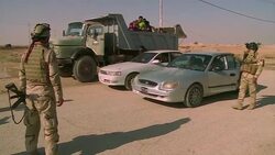 VOICED : Iraqi Sunnis flee Anbar turmoil for Shiit News Clip