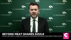 Beyond Meat Stock Sizzling With McDonald’s, Dunkin’ Deals News Clip