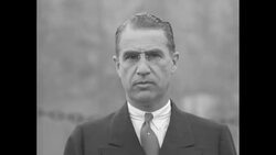 Indiana Secretary of State Frank Mayr outlines Indiana highway safety campaign in Indianapolis in 1932 News Clip