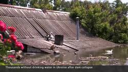 Rescues, evacuations continue in Ukrainian flood zone News Clip