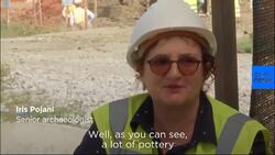 Watch: Pipeline construction workers find dozens of ancient sites in Albania News Clip