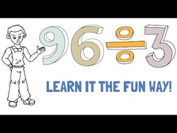 Learn Division: 96 Divided by 3 Instructional Video
