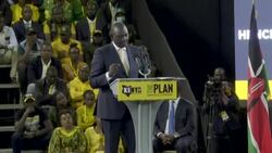 CLEAN : Kenya's Ruto launches 'bottom-up economic model' as part of election manifesto News Clip