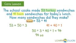 Explaining Addition Using the Commutative and Associative Properties Instructional Video