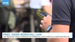 President Trump Signs Law Targeting Illegal Robocalls News Clip