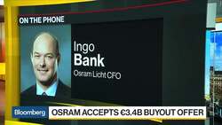 Osram CFO Says $3.8 Billion Offer Will Help to Build Portfolio News Clip