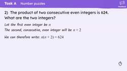 Problem solving with algebraic manipulation Instructional Video