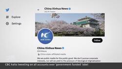 CBC pauses Twitter activity after being labelled ‘government-funded media’ News Clip