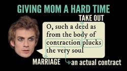 Hamlet 3.4 Language: "Contraction" Instructional Video