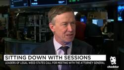 Gov. Hickenlooper (D-CO) on the Federal Fight Against Weed News Clip