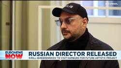 Russian film and theatre director Kirill Serebrennikov makes it to Germany after travel ban News Clip