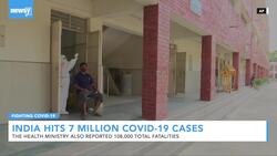 India Hits 7 Million COVID-19 Cases News Clip