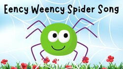 Eency Weency Spider Song | Kids Nursery Rhymes | 4K Instructional Video