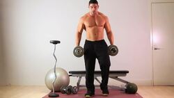 How to Do a Hammer Curl for an Arm Workout Instructional Video