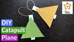 How to Make a Catapult Plane Instructional Video