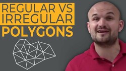 What is the difference between a regular and irregular polygons Instructional Video
