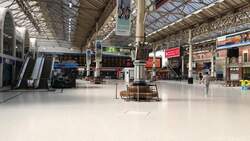 Trains and stations quiet in London as Government mulls over lockdown extension News Clip