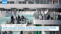 Italian Cruise Ship Locked Down Over Coronavirus Fears News Clip