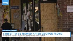 The Street Where George Floyd Was Killed Will Be Renamed For Him News Clip