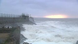 UK: Dozens of flood warnings have been issued across the UK as Storm Barra hits. News Clip