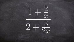 Simplifying complex fractions Instructional Video