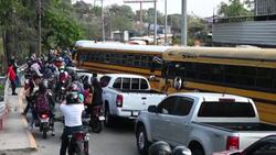 CLEAN : Transport workers block roads in Honduras over fuel price hike News Clip