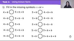Solve problems involving multiples of 6 Instructional Video