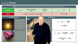 Understanding Power and Calculating Power-Related Quantities Instructional Video