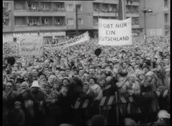 Universal Newsreel: Germans Hail Johnson Visit News Clip