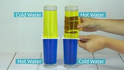 Hot Water Density Experiment Instructional Video