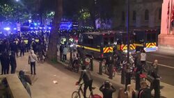 Black Lives Matter protests in London News Clip