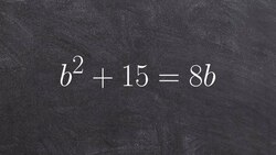 Solve by factoring when not in quadratic form Instructional Video