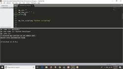 Complete Python Scripting for Automation - Basic operations on strings Instructional Video