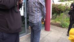 Naomi Long votes in the 2024 General Election with her dog Daisy News Clip