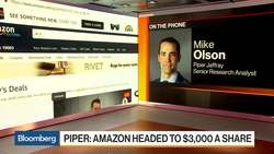 Why Piper Jaffray Analyst Mike Olson Thinks Amazon Shares Are Headed for $3,000 News Clip