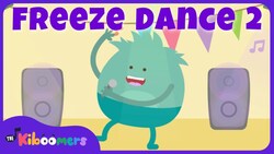 Freeze Dance Song 2 - THE KIBOOMERS Preschool Dance Songs for Circle Time Instructional Video